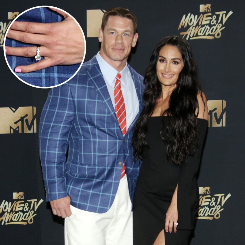   Nikki Bella's verlovingsringen van Artem en John Cena vergeleken
