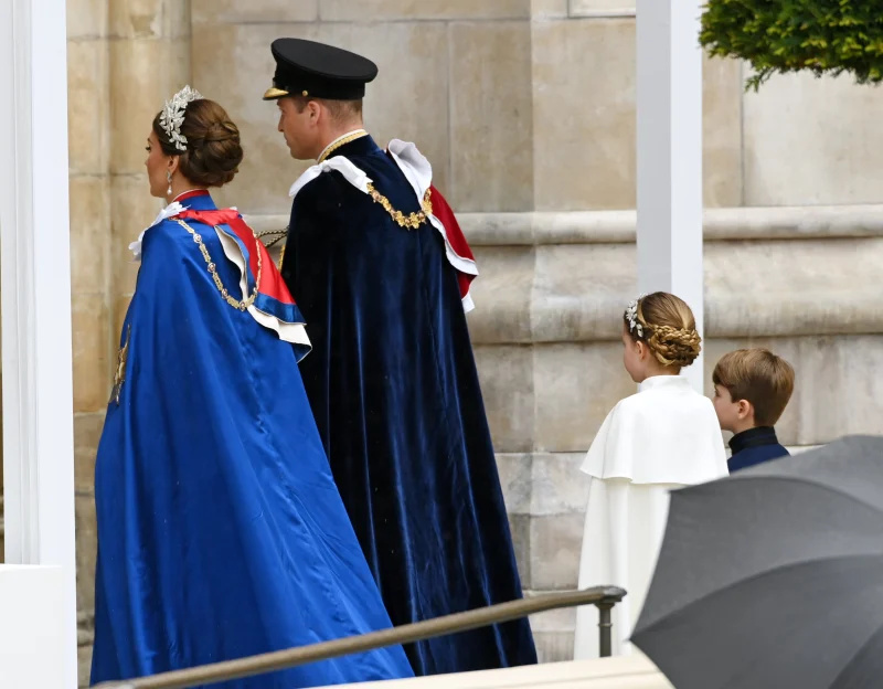   Koronacja króla Karola III Księżniczka Kate Prince William