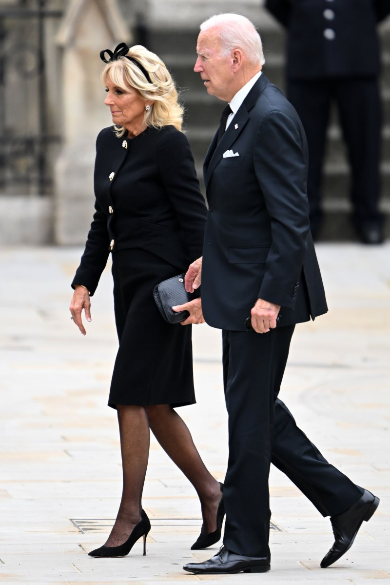   Joe Biden és Jill Biden királynő temetése