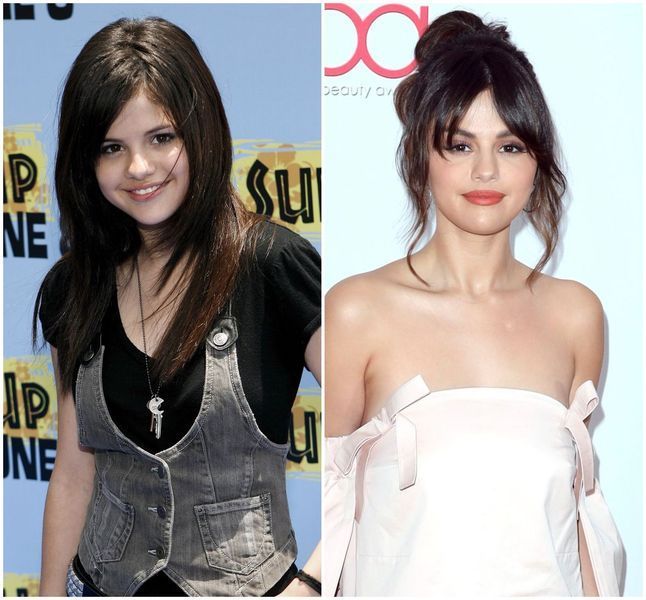 Selena Gomez Young to Now